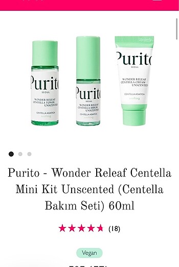 Purito Centella Bakım Seti