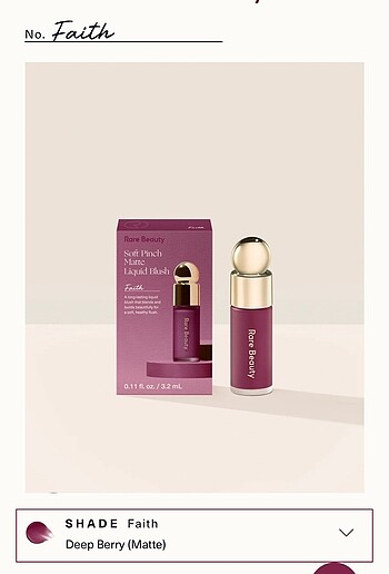 Rare Beauty Mini Allık Faith