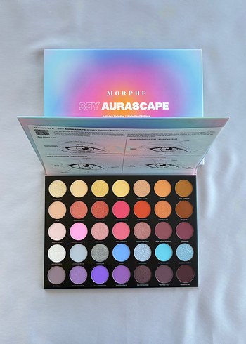  Beden Renk Morphe 35Y Aurascape Artistry Far Paleti