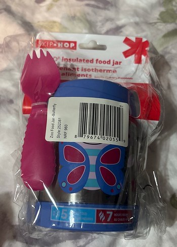 Skip Hop kelebek bebek / Çocuk Termosu - Görsel 2