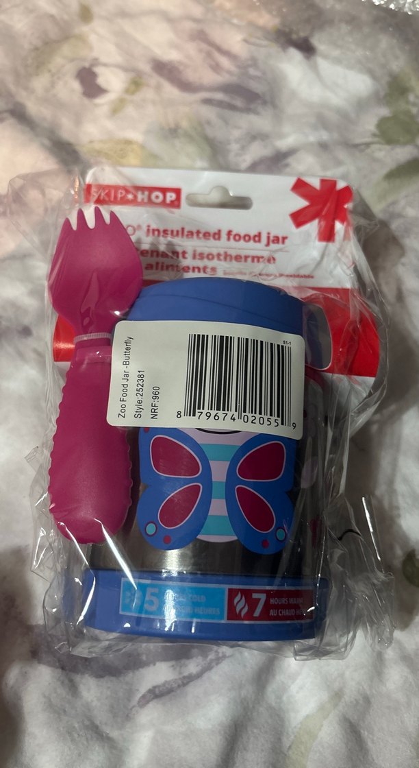 Skip Hop kelebek bebek / Çocuk Termosu - Görsel 2