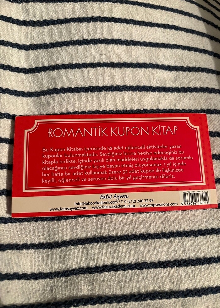 Romantik kupon kitap - Görsel 2