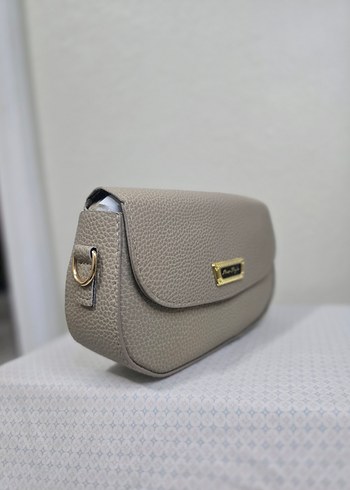 Bej Deri Kadın Çanta - Görsel 2