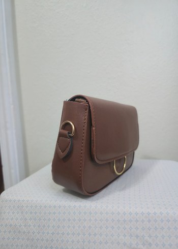 Kahverengi Deri Kadın Çanta - Görsel 2