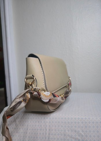 Bej Tokalı Kadın Çanta - Görsel 2