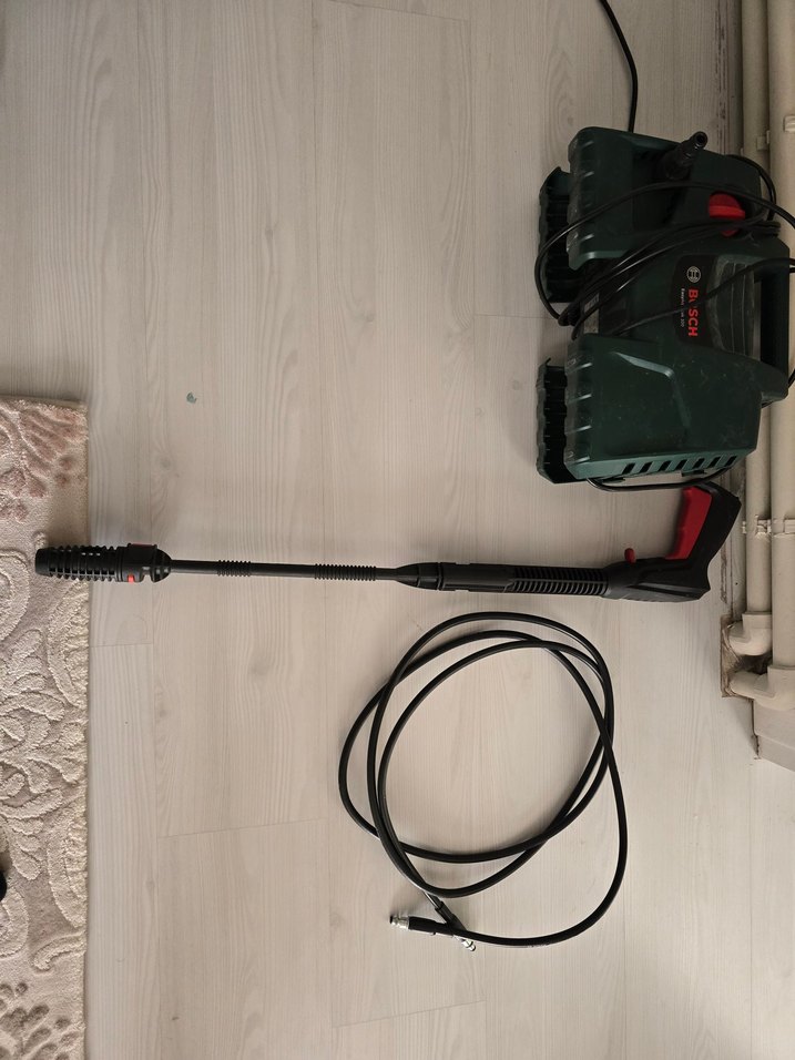 Bosch Yeşil Elektrikli Araba Yıkama makinesi - Görsel 2