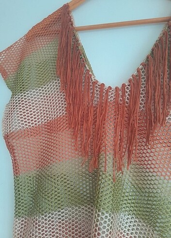 El Yapımı Plaj Elbisesi - Görsel 2