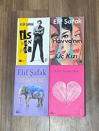 elif şafak havvanın üç kızı ustam ve ben aşk