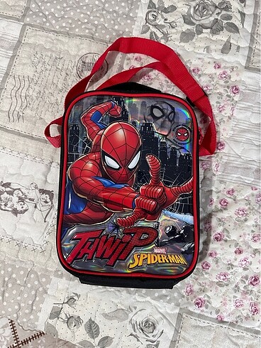 Spiderman beslenme çantası