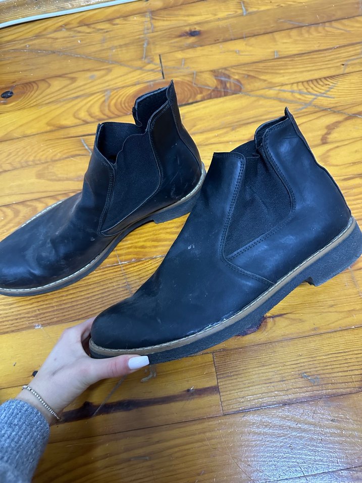 Siyah Erkek Bot 44 Numara - Görsel 3