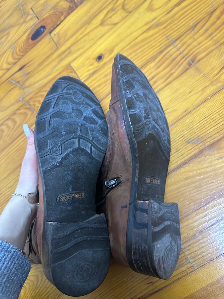 Erkek Kahverengi Gerçek Deri Bot - Görsel 5