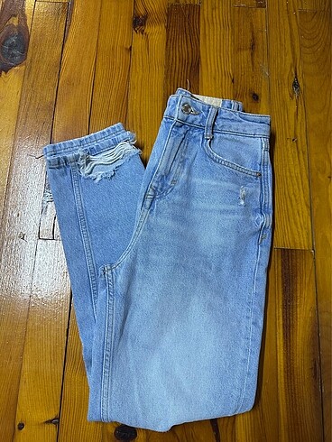 xs Beden mavi Renk Zara Kot Pantolon