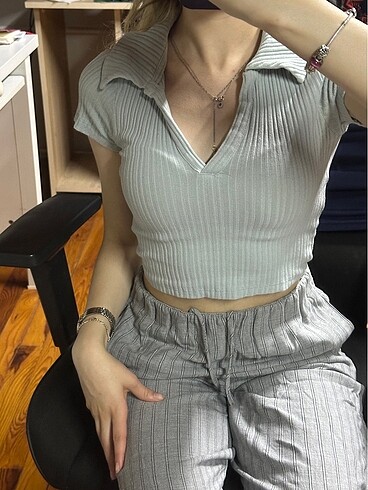 Koton Bebe Mavisi Crop