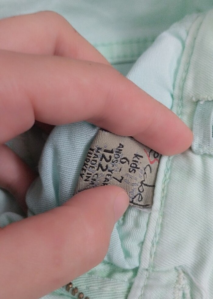 Kız çocuk pantolon - Görsel 3