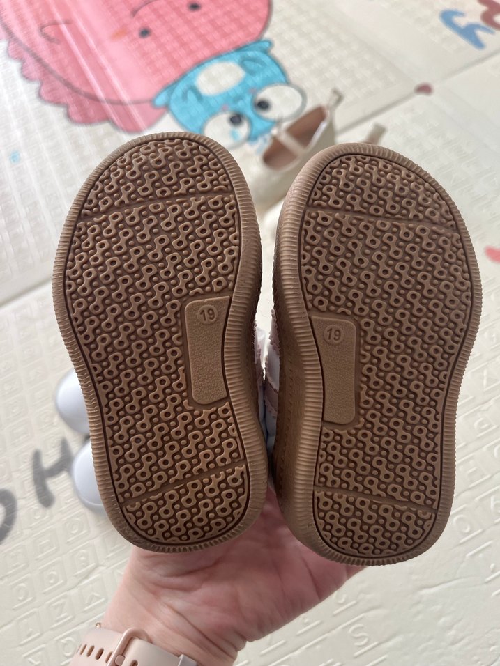 Kız Çocuk Beyaz Cırt Cırtlı İlk Adım Ayakkabısı - Görsel 5