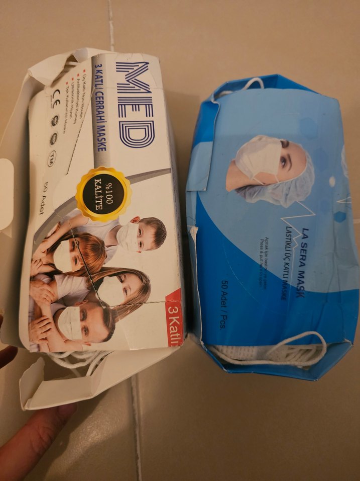 maske 3 katli - Görsel 2