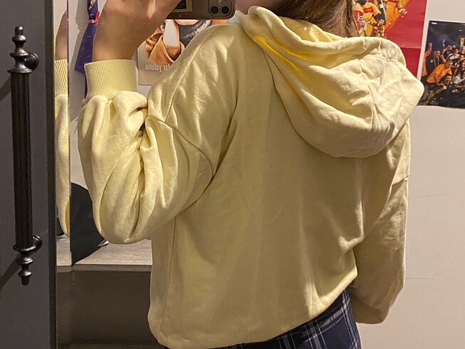 l Beden sarı Renk LCW sweatshirt