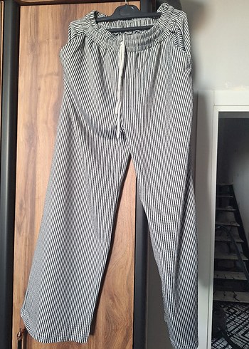 xxl Beden Çizgili Kadın Pantolon.1 kere giyildi