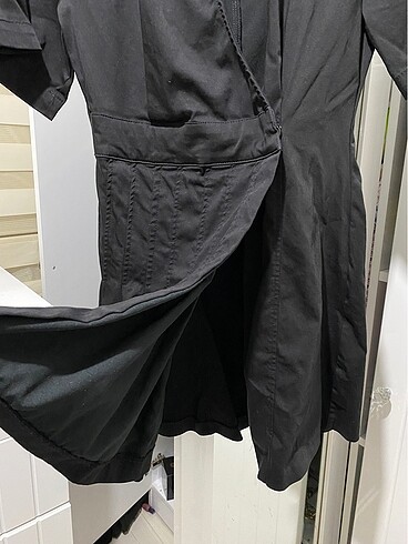 s Beden siyah Renk Zara çıtçıtlı elbise
