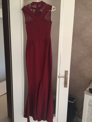 Balık model abiye elbise