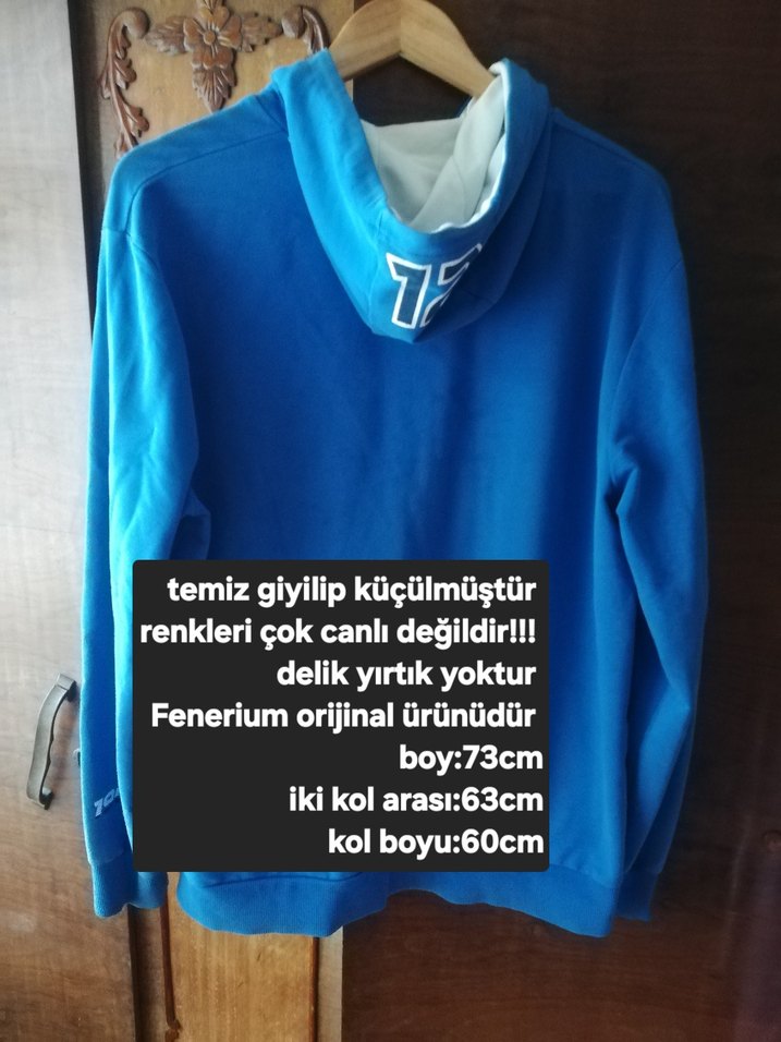 Fenerbahçe Baskılı Fenerium ürünü Erkek Sweatshirt - Görsel 2