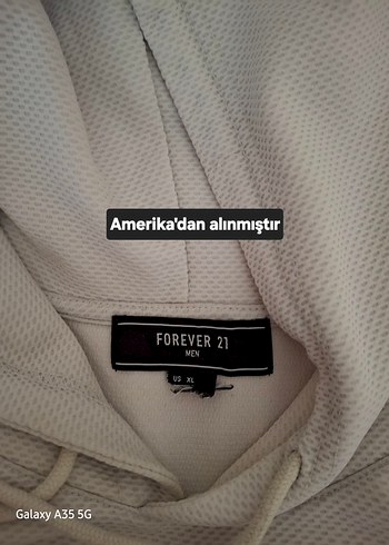 tişört  Beyaz Kapüşonlu Kısa Kollu - Görsel 4