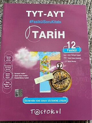 Tarih Fasikül Soru Kitabı TYT ve AYT