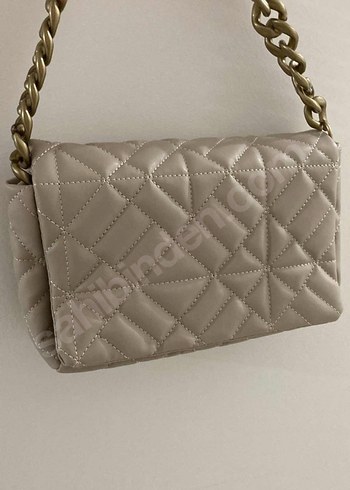 Kadın Fermuarlı Minimalist Çanta - Görsel 3