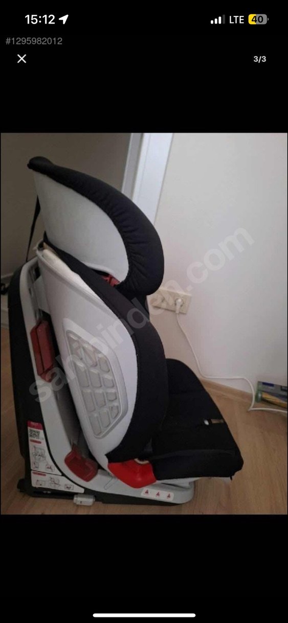 Chicco Siyah Çocuk Oto Koltuğu - Görsel 2