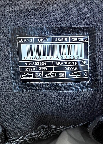 Lumberjack Siyah Bağcıklı Erkek Spor Bot - Görsel 8