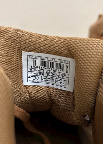 Kahverengi Bağcıklı Erkek Sneakers - Görsel 8