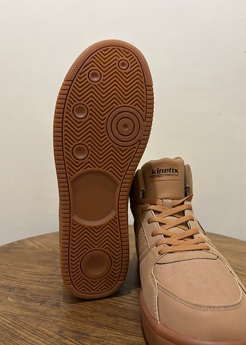 Kahverengi Bağcıklı Erkek Sneakers - Görsel 6