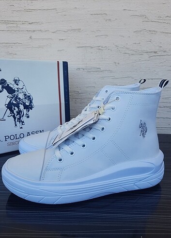 38 Beden beyaz Renk Us polo assn kadın spor ayakkabı 