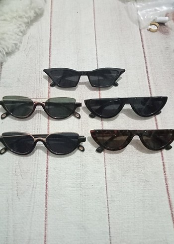 Diğer Retro Tarzda Kadın Çok Renkli Güneş Gözlükleri