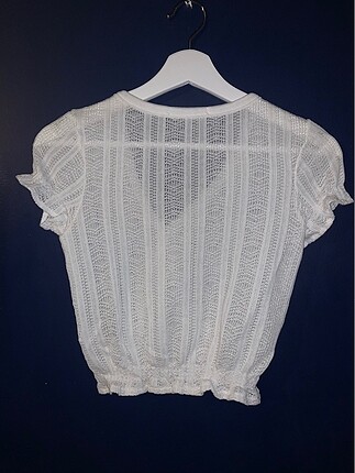 xs Beden beyaz Renk Crop top