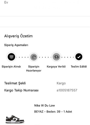 39 Beden Nike dunk orjinal