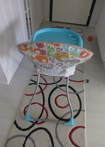 Kraft Renkli Desenli Bebek Mama Sandalyesi