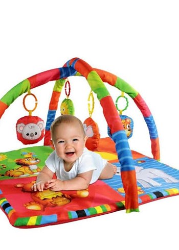 Renkli Bebek Oyun Halısı