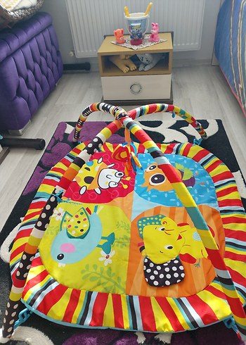 Renkli Bebek Oyun Halısı