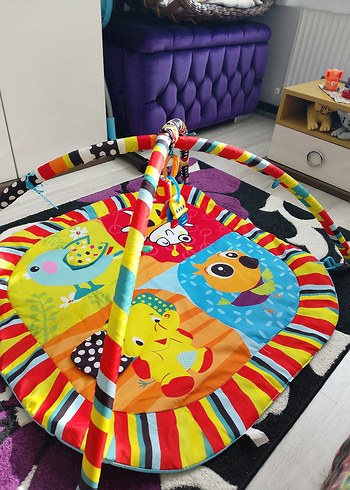 Beden Renk Renkli Bebek Oyun Halısı