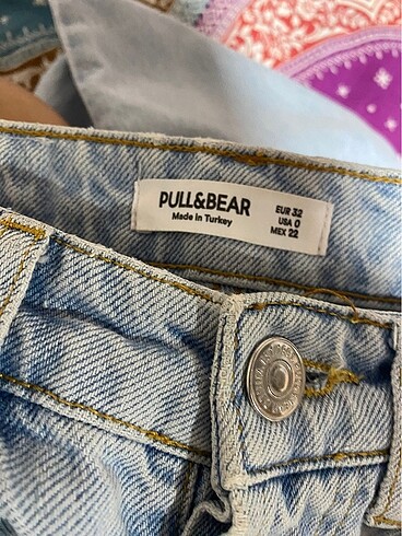 32 Beden bershka straight pantolon