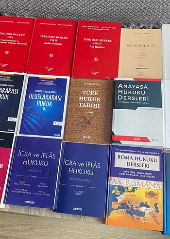 Hukuk Ders Kitapları