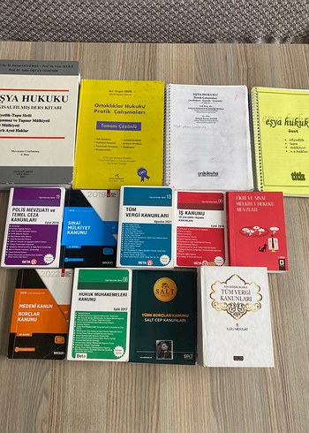  Hukuk kitapları ve Kanunlar