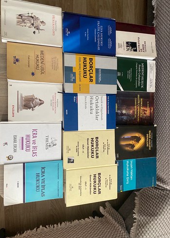 Hukuk Kitapları- Borçlar, Medeni Usul, İcra ve İflas