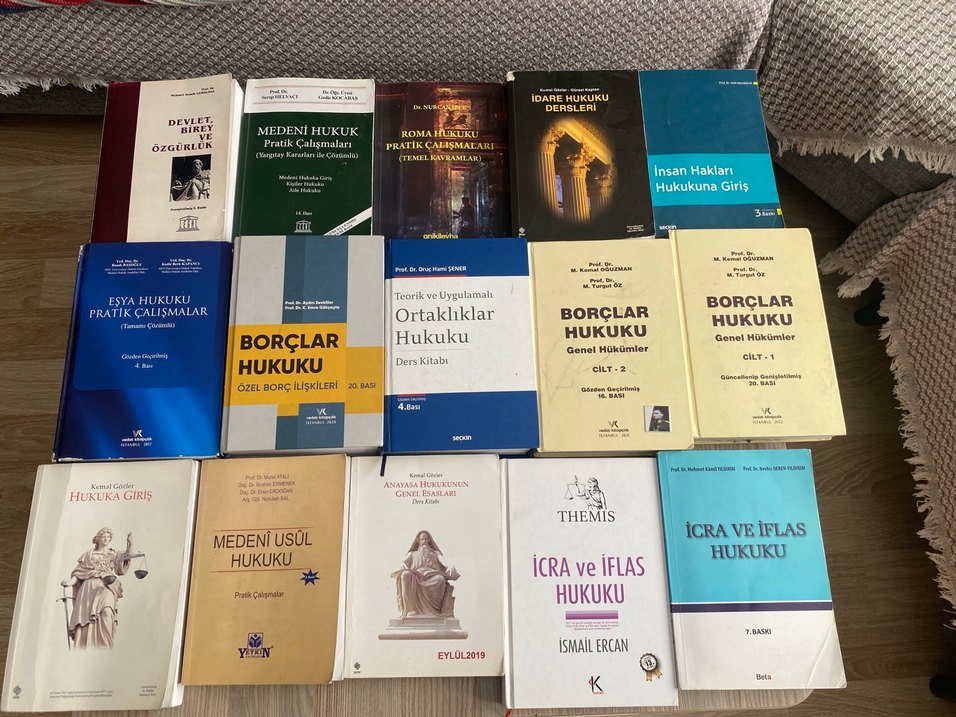 Hukuk Kitapları- Borçlar, Medeni Usul, İcra ve İflas - Görsel 2