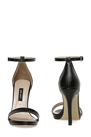 38 Beden siyah Renk Nine West Topuklu Ayakkabı Kutusu Var