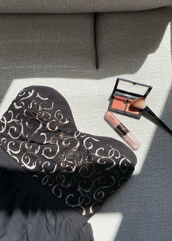 Straplez Elbise - Görsel 2