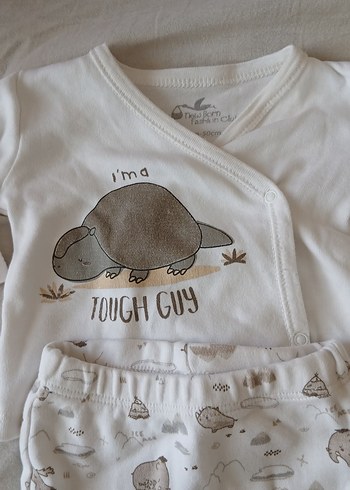 Baskılı Uzun Kollu Bebek Erkek Takımı - Görsel 2