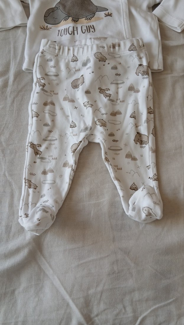 Baskılı Uzun Kollu Bebek Erkek Takımı - Görsel 3