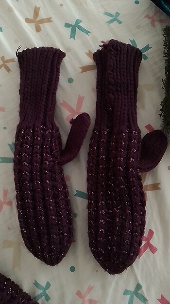 Şapka eldiven boyunluk takım - Görsel 3